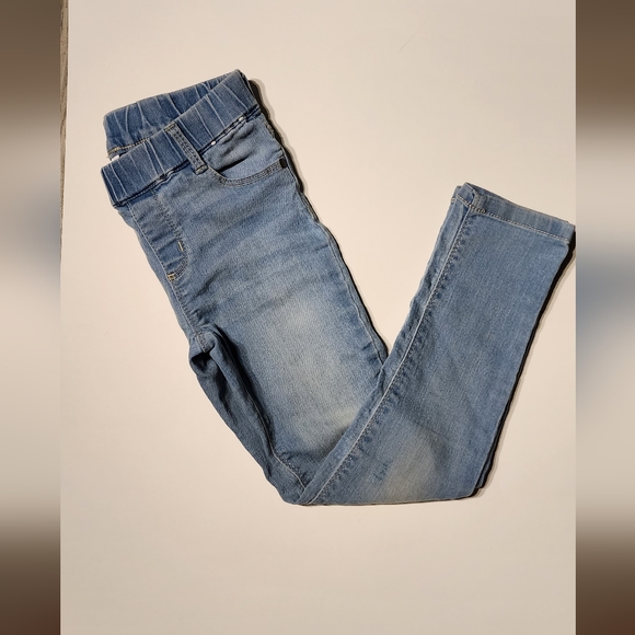 Size 5 Gymboree Girl Light Wash Denim Jeggings - Picture 1 of 9